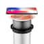 Link2Home 3-Outlets Space Saver Pop Up Socket, Receptacle Power Cover Box With Usb Type C Fast Charge Splash Resistant Em Pu 400e