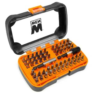 1/4 in. Hex Shank Impact-Rated Magnetic Screwdriver Bit Set (60-Piece)