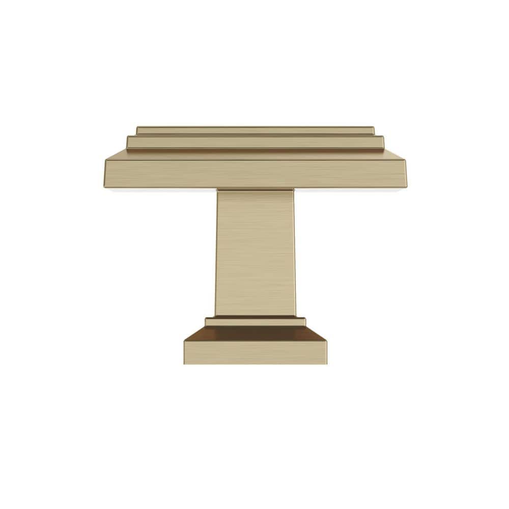 10-Pack Carrington 1-1/4 in. (32mm) Classic Brushed Gold Square Cabinet Knobs price history on PriceWatchPro