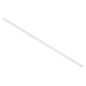 24 in. White Extension Downrod