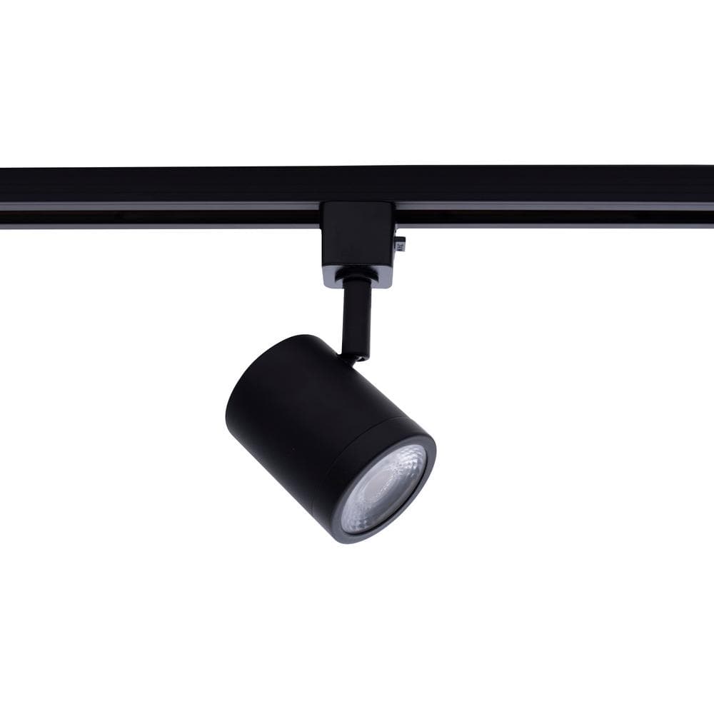 Black Adjustable LED Track Head Light
