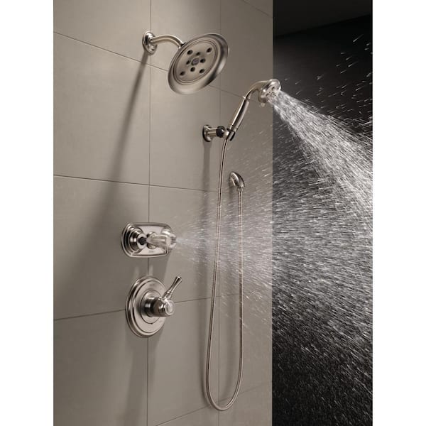 Delta Cassidy MultiChoice 17T Series Shower Trim, Stainless Steel Valve Sold Separately