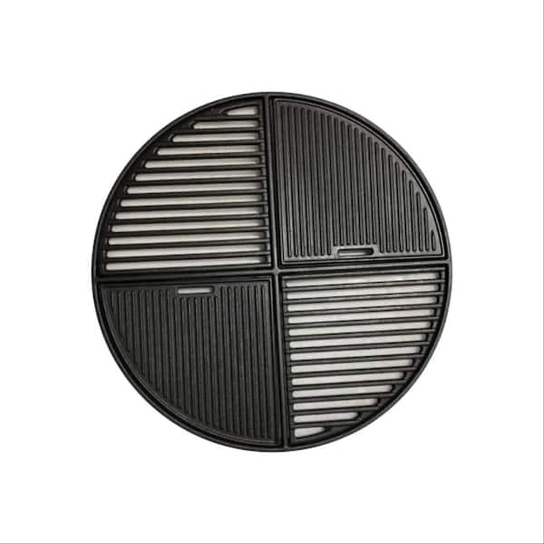 Dishwasher Safe Cast Iron Black Grill Griddle for Stovetop Cooking