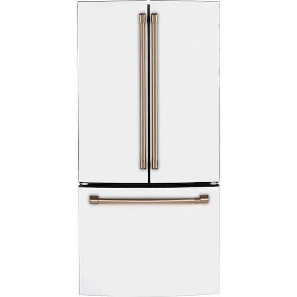18.6 cu. ft. Smart French Door Refrigerator in Matte White, Fingerprint Resistant, Counter Depth and ENERGY STAR