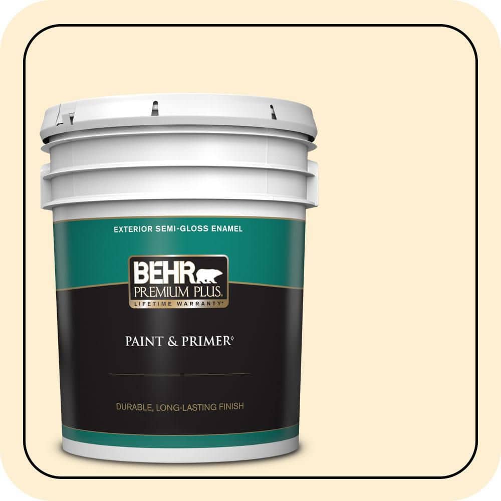 5 gal. #350C-1 Downy Semi-Gloss Enamel Exterior Paint & Primer price history on PriceWatchPro