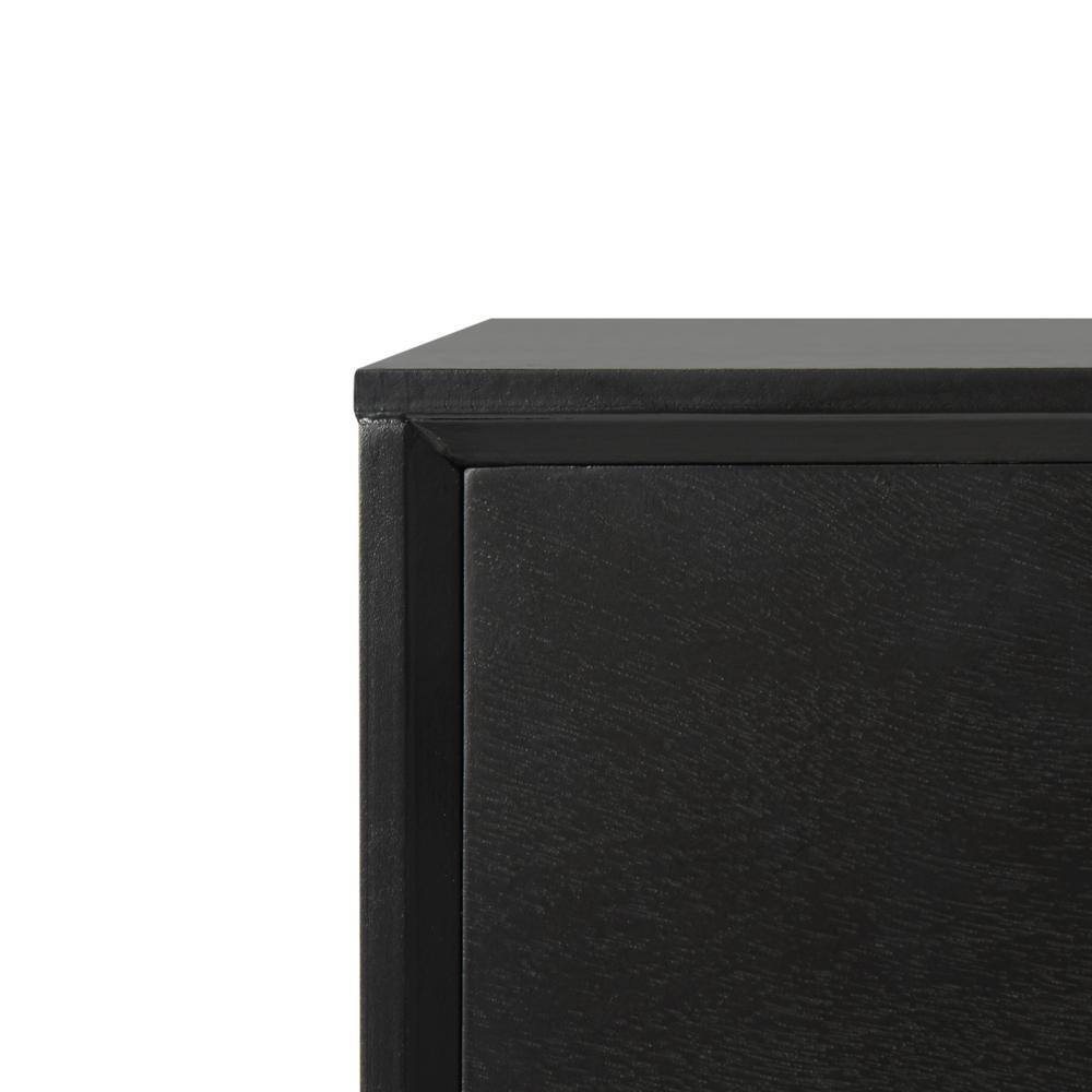 Pomona Brown 3-Drawer End Table - thumbnail 4