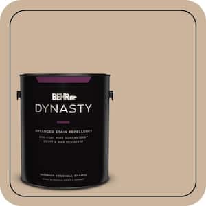 1 gal. #PPU4-07 Mushroom Bisque One-Coat Hide Eggshell Enamel Interior Stain-Blocking Paint & Primer