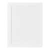 Hampton Bay Avondale 24 in. W x 30 in. H Base Cabinet Decorative End Panel in Alpine White BDEP2430