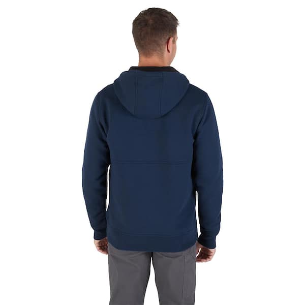 Milwaukee Men's Medium Blue GRIDIRON Full-Zip Hoodie M250U-M - The