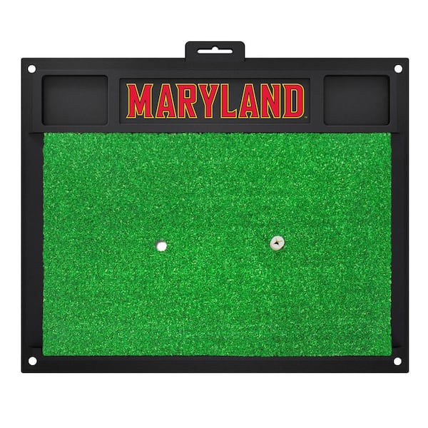 FANMATS University of Maryland Golf Hitting Mat 20 in. x 17 in.