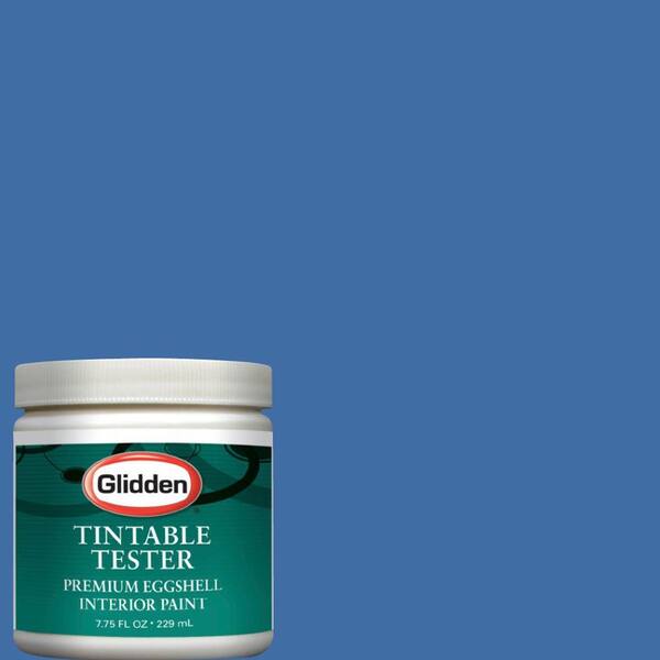 Glidden Premium 8 oz. #GLB04 Soft Sapphire Interior Paint Sample