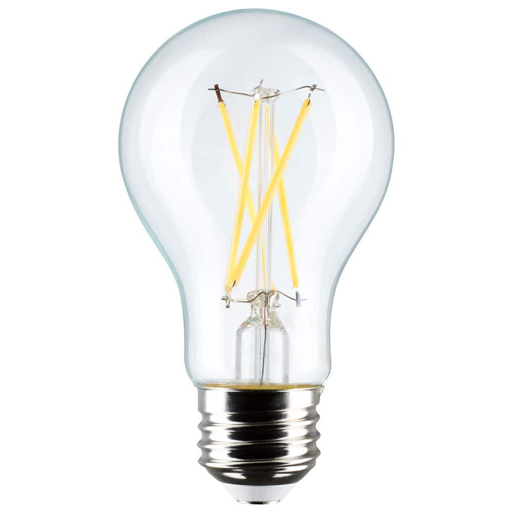 8-Watt 4000K A-Style A19 Medium Base Clear LED Light Bulb 120 Volt 4-Pack price history on PriceWatchPro