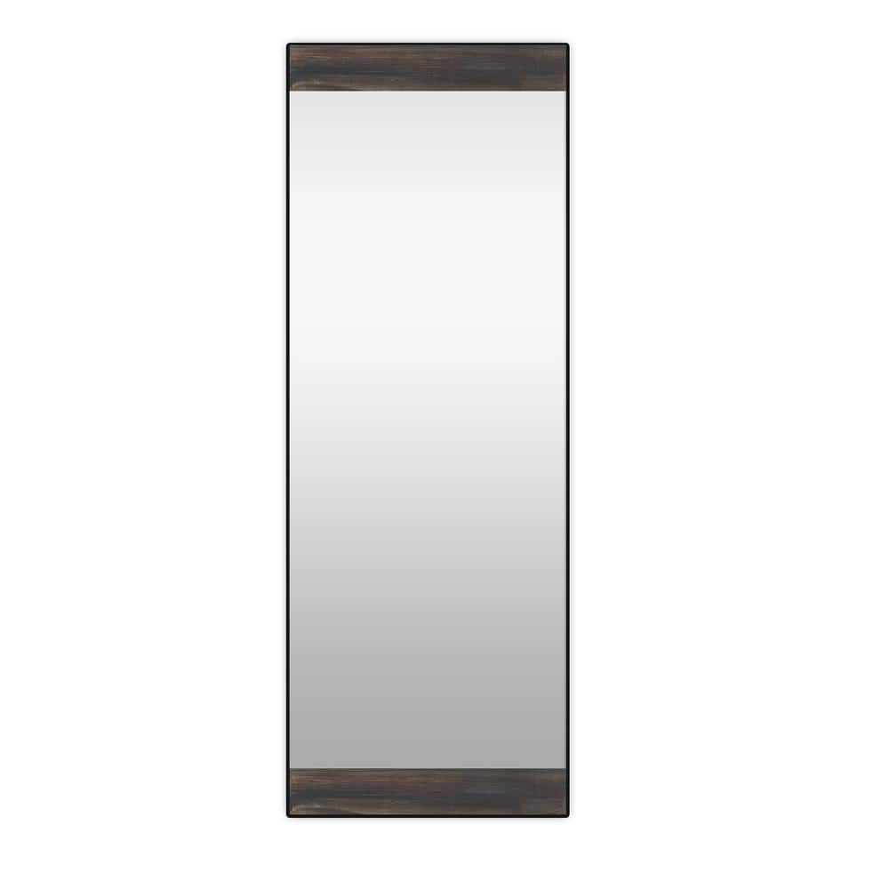 22 in. W x 65 in. H Rectangular Framed Mid-Century Modern Wall Bathroom Van