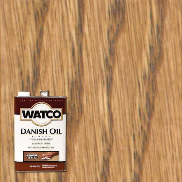 Watco 1 Gallon Danish Oil in Medium Walnut