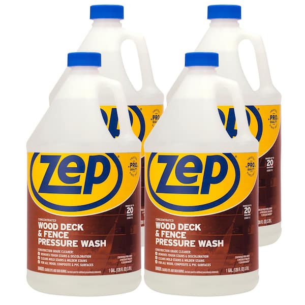 ZEP 1 Gal. Deck and Fence Cleaner (4-Pack)
