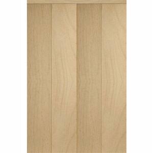 Impact Plus 71 In. X 84 In. Smooth Flush Stain Grade Maple Solid Core ...