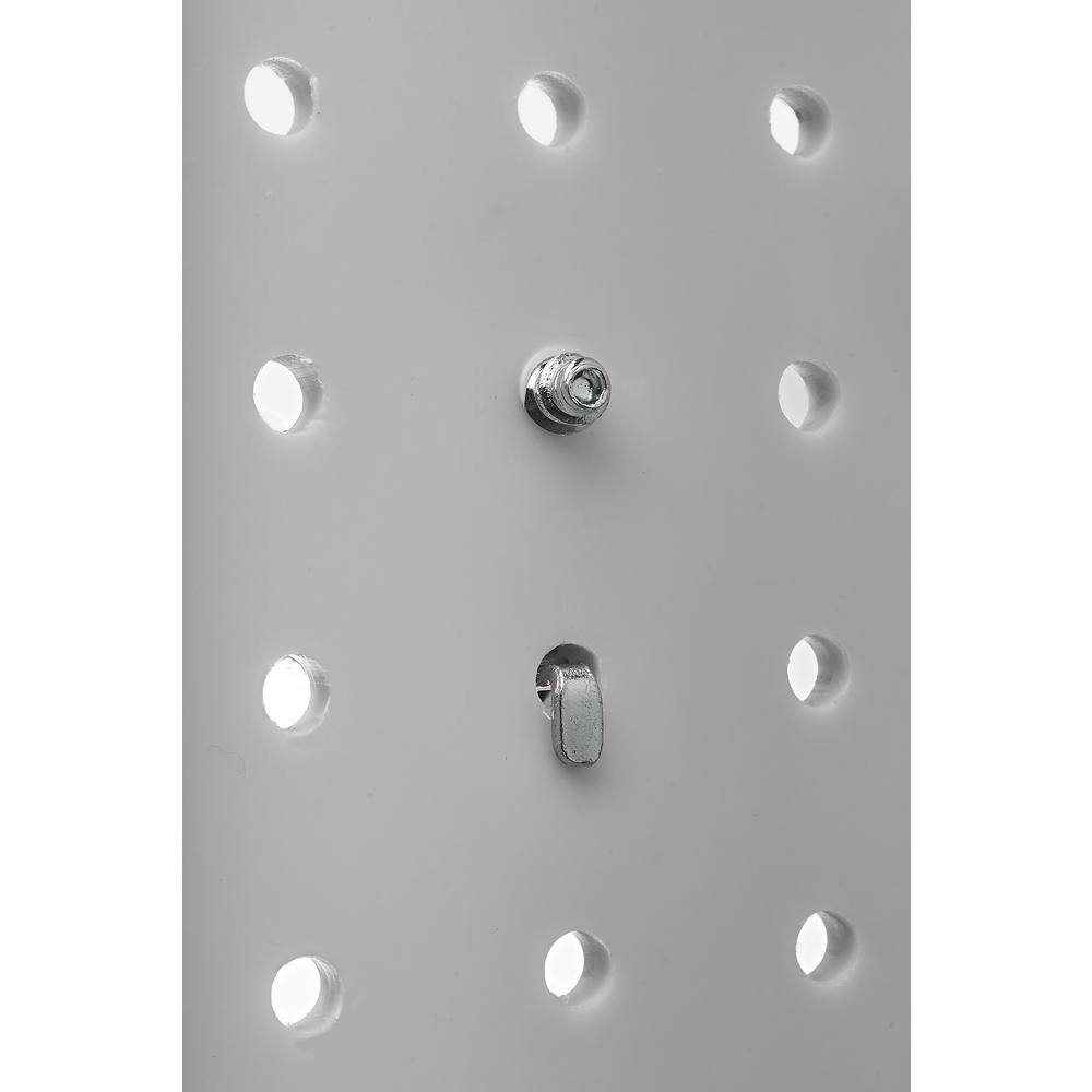 DuraHook 1/4 in. Pegboard Hook Kit Wall Organizer - 1