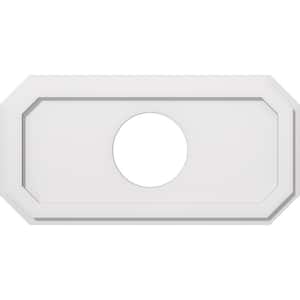 28 in. W x 14 in. H x 7 in. ID x 1 in. P Emerald Architectural Grade PVC Contemporary Ceiling Medallion