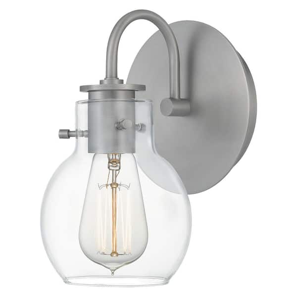 Quoizel Andrews 1-Light Antique Nickel Sconce