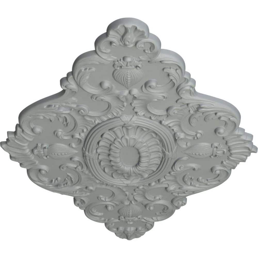 Ashford Primed Ornate Urethane Ceiling Medallion