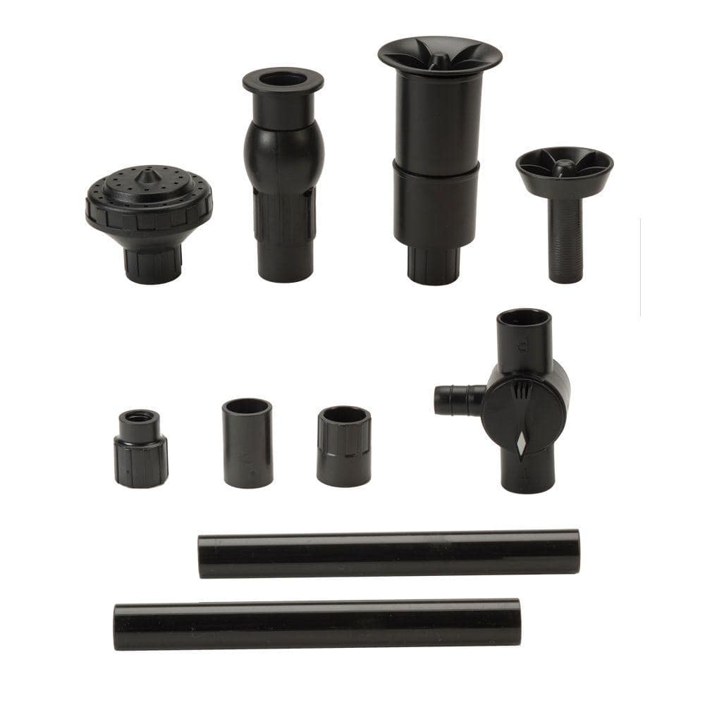 TOTALPOND Large Fountain Nozzle Kit 52235 - The Home Depot