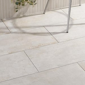 Mantis Ivory 11.81 in. x 23.62 in. Matte Porcelain Floor and Wall Tile (13.55 sq. ft./Case)