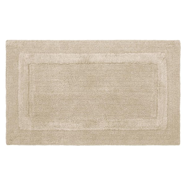 French Connection Stonewash 17 in. x 24 in. Gray Cotton Rectangle Bath ...