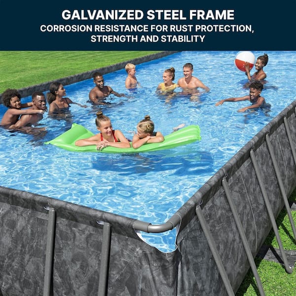 Bestway APX 365 18 ft. x 9 ft. Rectangular 52 in. Deep Above