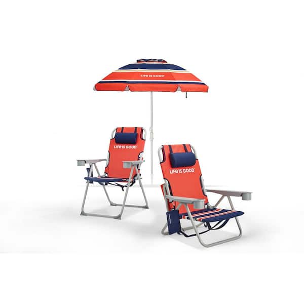 Life is good sales daisy beach chair