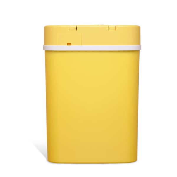 NINESTARS 3 Gal. Motion Sensor Yellow Rectangular Shape Plastic