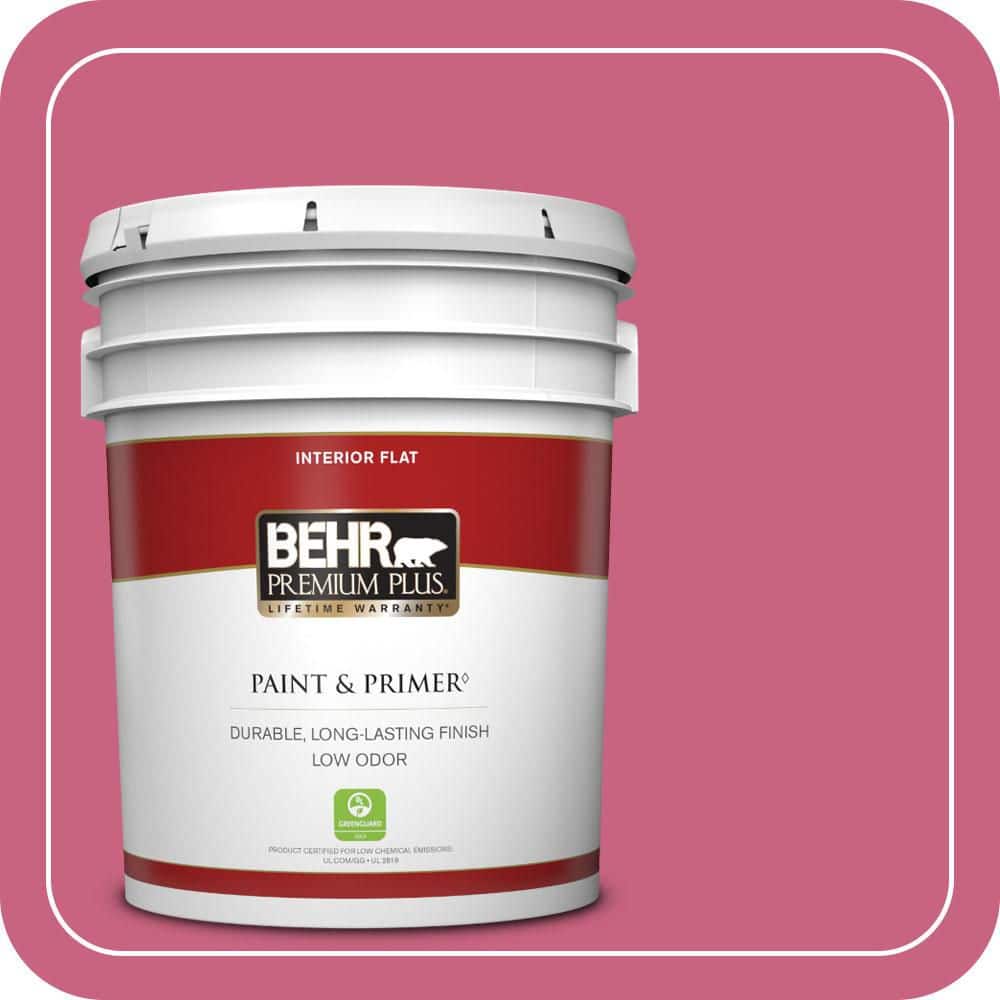 5 gal. #P130-6 Ballerina Tutu Flat Low Odor Interior Paint & Primer price history on PriceWatchPro