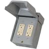 Midwest Electric Products 30 Amp Temporary RV Power Outlet with Breaker  U013CP - The Home Depot