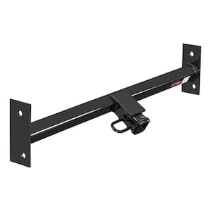 Class 1 Vertical Receiver Trailer Hitch with 1-1/4" Adapter with 3/4" Hole, Towing Draw Bar