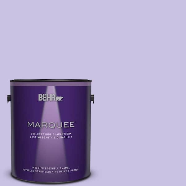 BEHR MARQUEE 1 gal. #P560-3 Party Hat Eggshell Enamel Interior Paint & Primer