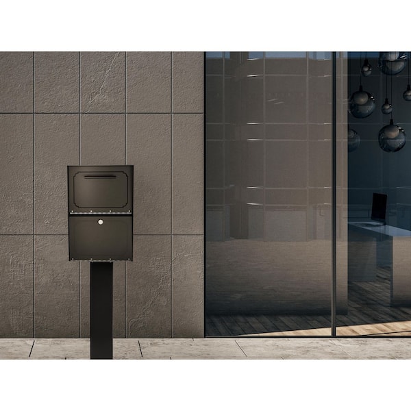 Architectural Mailboxes Oasis Graphite Bronze Post-Mount or Column