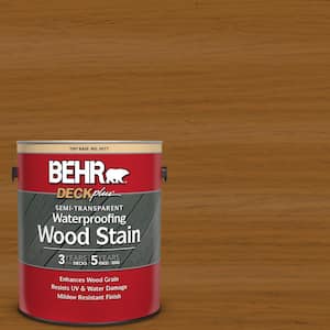1 gal. #ST-134 Curry Semi-Transparent Waterproofing Exterior Wood Stain