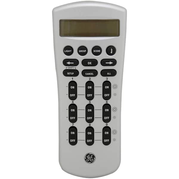 GE GE Z-Wave Wireless Lighting Control Advanced Remote, 45601 -DISCONTINUED