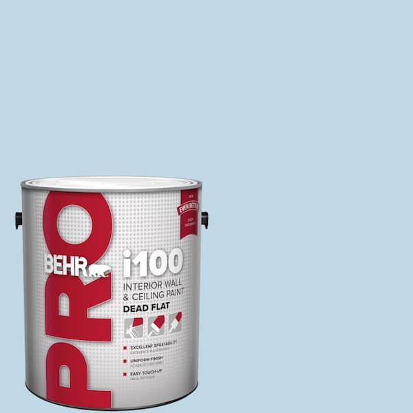 BEHR PRO 1 gal. #M500-1 Tinted Ice Dead Flat Interior Paint