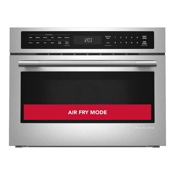 1.8 cu. ft. Electric Built-In Microwave in PrintShield Stainless with Speed Oven and Air Fry Mode