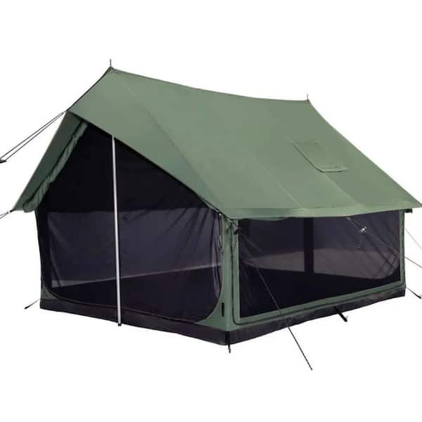 Rover Scout Tent 8 ft. x 9 ft. (Forest Green, Water Repellent) with stove jack