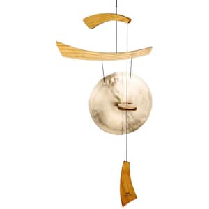 34 in. Signature Collection, Emperor Gong, Medium Natural Wind Gong