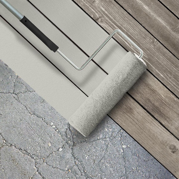 1 gal. #PPU24-12 Whitewash Oak Low-Lustre Enamel Interior/Exterior Porch and Patio Floor Paint