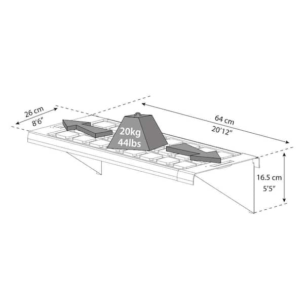 Greenhouse Plastic Shelf- 4 Units