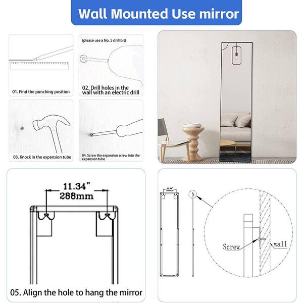 16 Cheap Floor-Length Mirrors That Look Expensive - Home By Alley