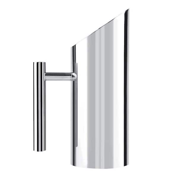 Stainless Steel 1 L Iced Tea Pitcher with Handle Cold Hot Water Jug 3.54 x 11.61 in. Restaurant Home