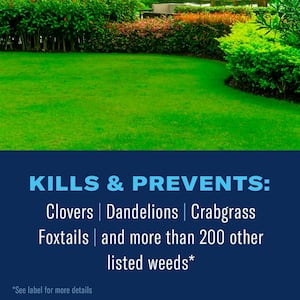 9.6 lbs. Granules Season Long Weed Killer Plus Preventer for Northern Lawns
