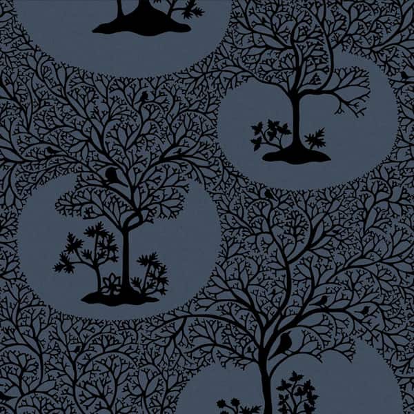 Graham & Brown Magical Forest Midnight Wallpaper