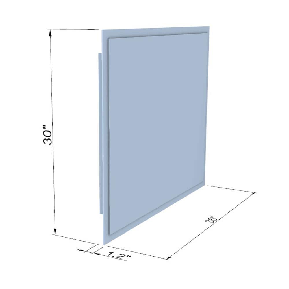 Livorno 36" Frameless LED Bathroom Vanity Mirror