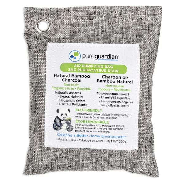 Pure Guardian Air Purifying Bamboo Charcoal Bag, 7.1 oz