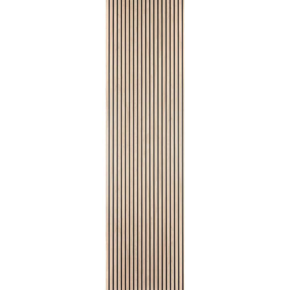 Maple 94.5" x 12" Polystyrene 3D Wood Slat Wall Panels